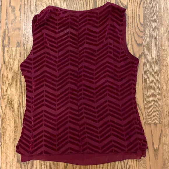 Old Navy maroon tank Sz M - Picture 4 of 4
